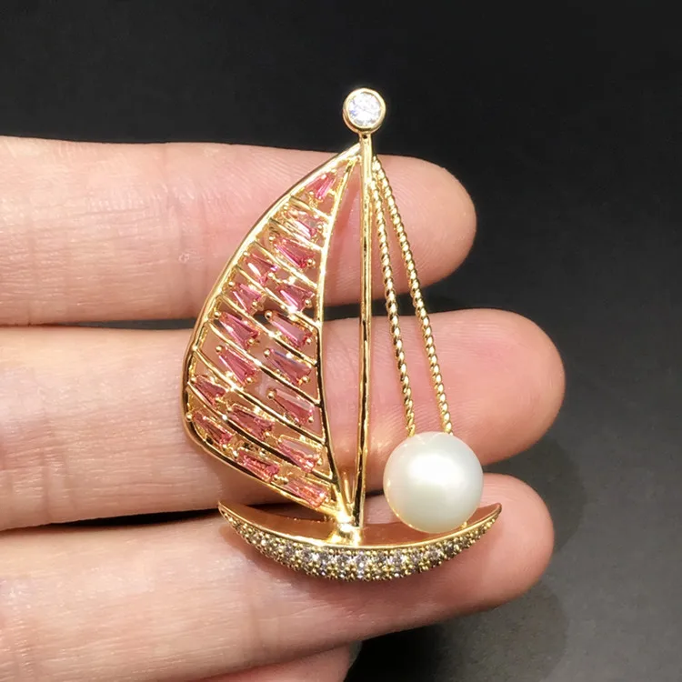 Sailboat Style Pearl Brooch Base Women DIY Pearl Breastpin Holder Silver&Gold Color 3Pieces/Lot
Sailboat Style Pearl Brooch Base Women DIY Pearl Breastpin Holder Silver&Gold Color 3Pieces/Lot