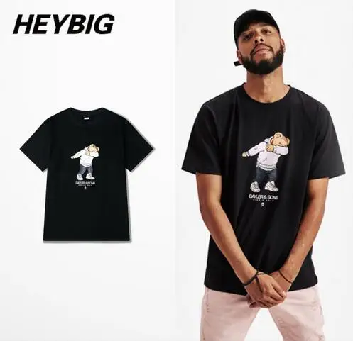 2017 hot HEYBIG hip hop street t-shirts dancing Bear tee shirt Cartoon bear, Anime men women summer tops
2017 hot HEYBIG hip hop street t-shirts dancing Bear tee shirt Cartoon bear, Anime men women summer tops