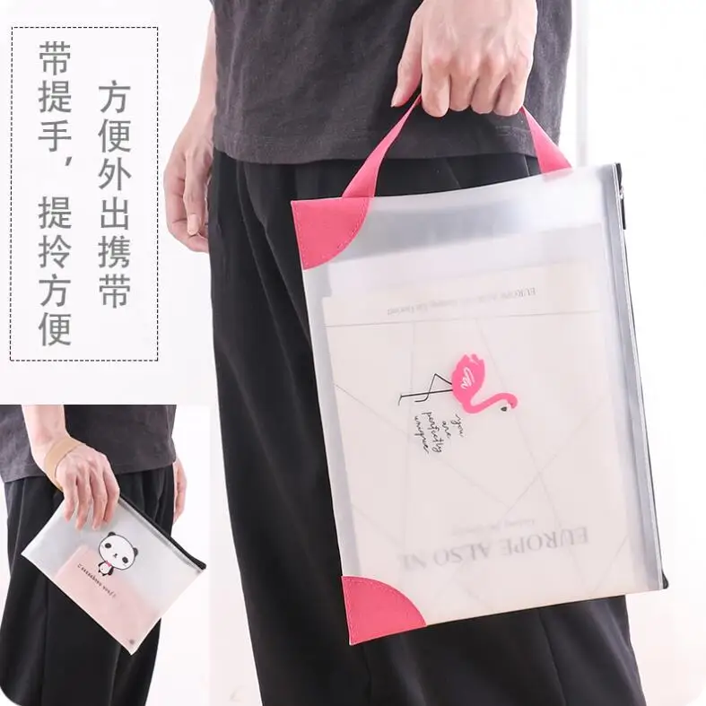 Portable Transparent Document Bag Plastic Stationery Pencil Case Zipper File Storage Bag 2 PCS/Lot Office Paper Organizer
Portable Transparent Document Bag Plastic Stationery Pencil Case Zipper File Storage Bag 2 PCS/Lot Office Paper Organizer