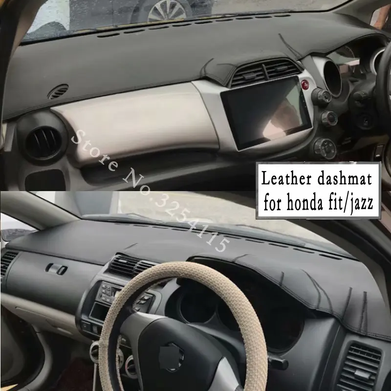 Кожаный коврик для приборной панели для Honda Fit jazz 2001-2019, чехол для приборной панели, коврик для приборной панели, под заказ 2008, 2009, 2014, 2015, RHD
Кожаный коврик для приборной панели для Honda Fit jazz 2001-2019, чехол для приборной панели, коврик для приборной панели, под заказ 2008, 2009, 2014, 2015, RHD