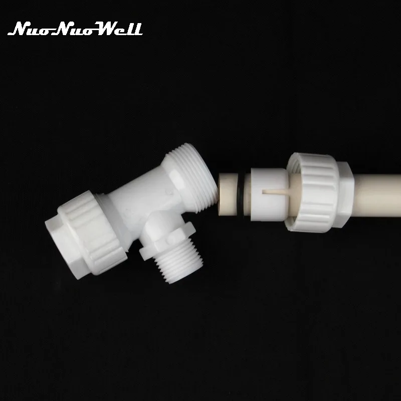 1pc NuoNuoWell 1/2" Male Thread-20mm Tube Tee Repair Quick Connector PVC Water Pipe Fittings Garden Irrigation Adapter
1pc NuoNuoWell 1/2" Male Thread-20mm Tube Tee Repair Quick Connector PVC Water Pipe Fittings Garden Irrigation Adapter