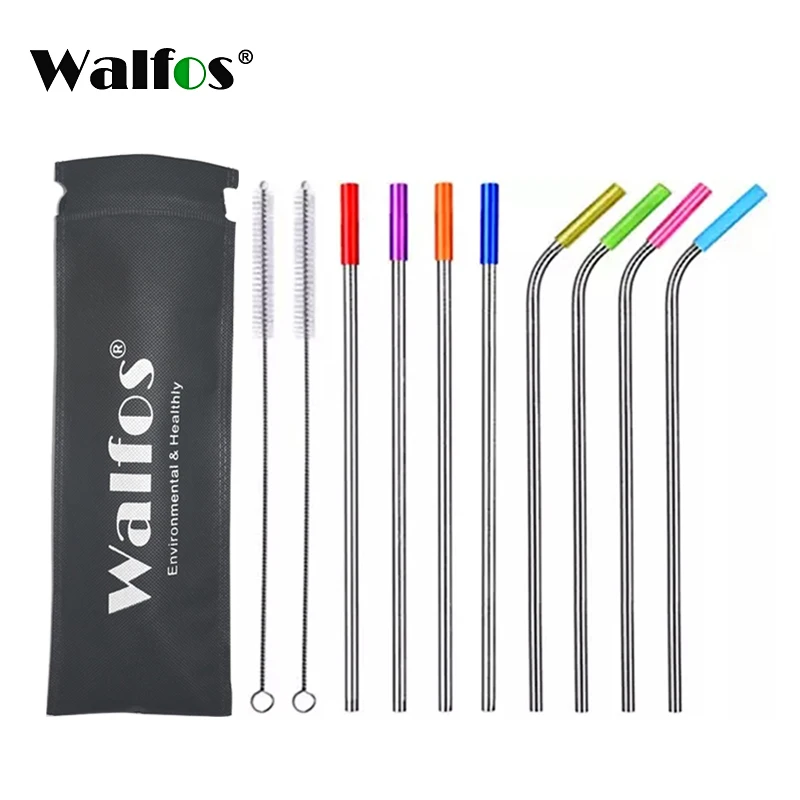 Запасные металлические соломинки WALFOS из нержавеющей стали, набор силиконовых наконечников, чистящая щетка
Запасные металлические соломинки WALFOS из нержавеющей стали, набор силиконовых наконечников, чистящая щетка