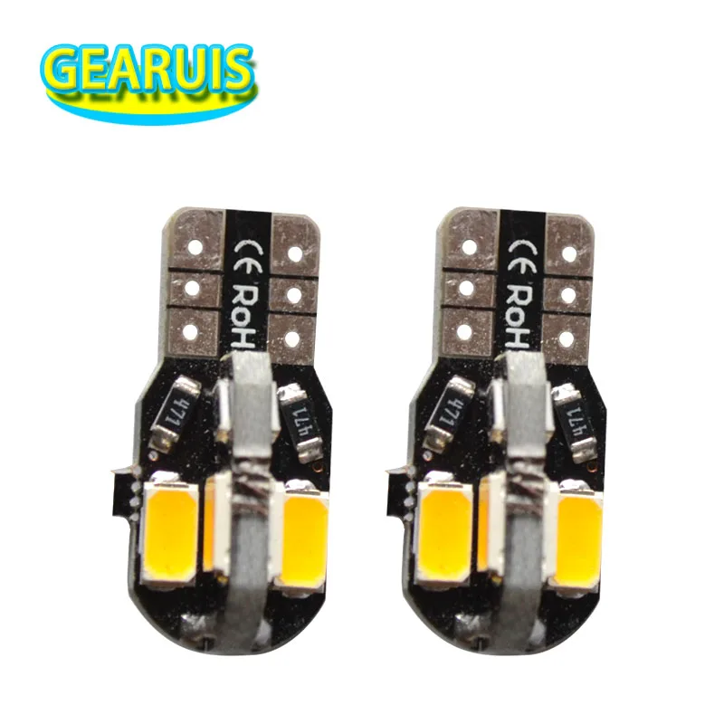 100pcs led Car Interior Bulb Canbus Error Free T10 White Pink Blue 5730 8 SMD LED Car Side Wedge Light White Lamp Auto Bulb 12V
100pcs led Car Interior Bulb Canbus Error Free T10 White Pink Blue 5730 8 SMD LED Car Side Wedge Light White Lamp Auto Bulb 12V