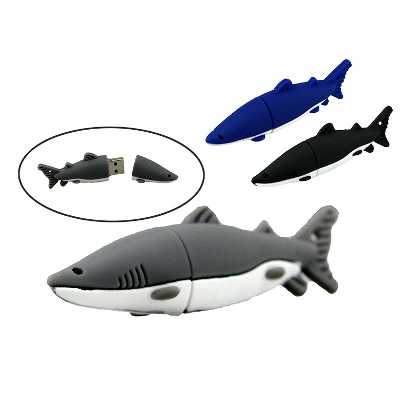 U Disk Flash Pen Drive Cartoon Fish Shark Style 4GB 8GB 16GB 32GB 64GB Usb Flash Drive Flash Drive Memory Stick Storage Pendrive
U Disk Flash Pen Drive Cartoon Fish Shark Style 4GB 8GB 16GB 32GB 64GB Usb Flash Drive Flash Drive Memory Stick Storage Pendrive