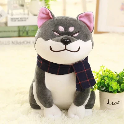 about 25cm gray squatting Akita Inu lovely dog soft doll pillow Christmas gift w0336
about 25cm gray squatting Akita Inu lovely dog soft doll pillow Christmas gift w0336