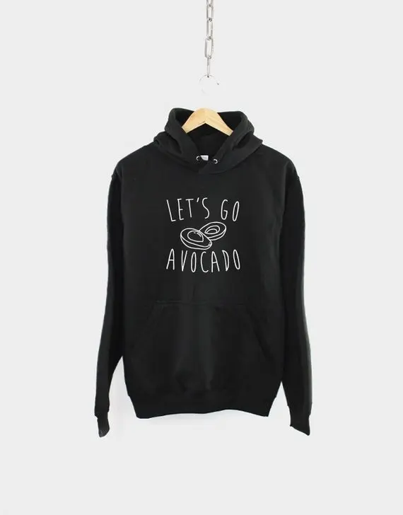 Sugarbaby Let's Go Avocado Hoodie Vegan Vegetarian Foodie Gift Hoody Avocado Lover Hoodie High quality Drop ship
Sugarbaby Let's Go Avocado Hoodie Vegan Vegetarian Foodie Gift Hoody Avocado Lover Hoodie High quality Drop ship