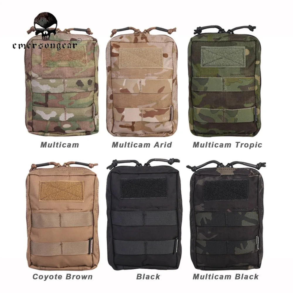 Военный тактический подсумок Emersongear Molle 18*12.5*7см, универсальный
Военный тактический подсумок Emersongear Molle 18*12.5*7см, универсальный