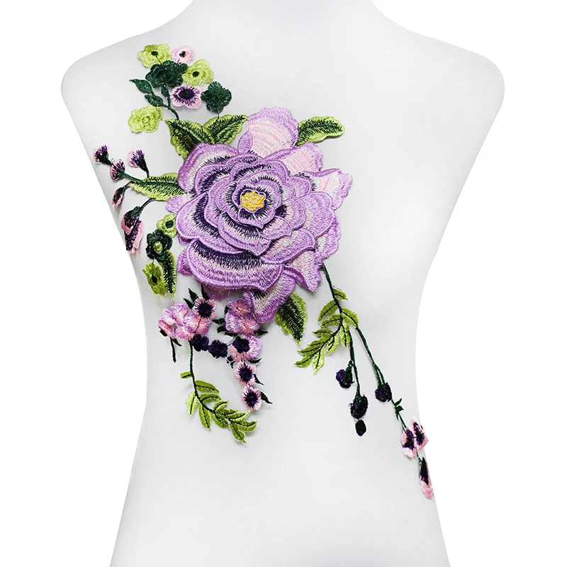 10piece 3D Violet Green Floral Patches Lace Fabric Motifs Applique Sewing Accessories for Craft Wedding Dress Clothing T1779
10piece 3D Violet Green Floral Patches Lace Fabric Motifs Applique Sewing Accessories for Craft Wedding Dress Clothing T1779