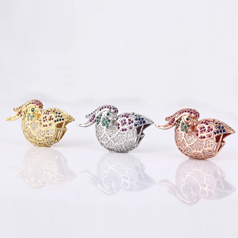 Micro Pave Accessories Gold Finish Bird Shape Gold Jewellery Zircon Connector For Necklace
Micro Pave Accessories Gold Finish Bird Shape Gold Jewellery Zircon Connector For Necklace