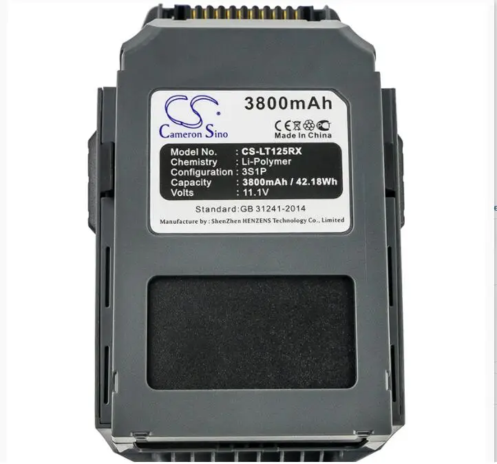 Аккумулятор Cameron Sino 3800 мА · ч для DJI Mavic Pro GP785075-38300DB RC Hobby
Аккумулятор Cameron Sino 3800 мА · ч для DJI Mavic Pro GP785075-38300DB RC Hobby