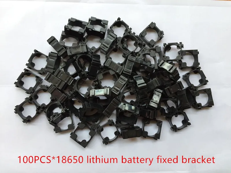 Practical-100 Pcs 18650 Lithium Cell Battery Holder Bracket for DIY Battery Pack
Practical-100 Pcs 18650 Lithium Cell Battery Holder Bracket for DIY Battery Pack