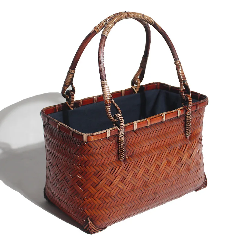 Handmade Bamboo Bag Women Summer Beach Bag With Wooden Handle Box Shape Female Vintage Tea Handbag Straw Tote Clutch Wholesale
Handmade Bamboo Bag Women Summer Beach Bag With Wooden Handle Box Shape Female Vintage Tea Handbag Straw Tote Clutch Wholesale