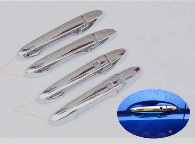 Для Honda Fit / Jazz 2014 2015 2016 2017 2018 2019 2020 хромированная дверная ручка Крышка отделка с умным замочным отверстием автомобильные аксессуары Стайлинг 
Для Honda Fit / Jazz 2014 2015 2016 2017 2018 2019 2020 хромированная дверная ручка Крышка отделка с умным замочным отверстием автомобильные аксессуары Стайлинг