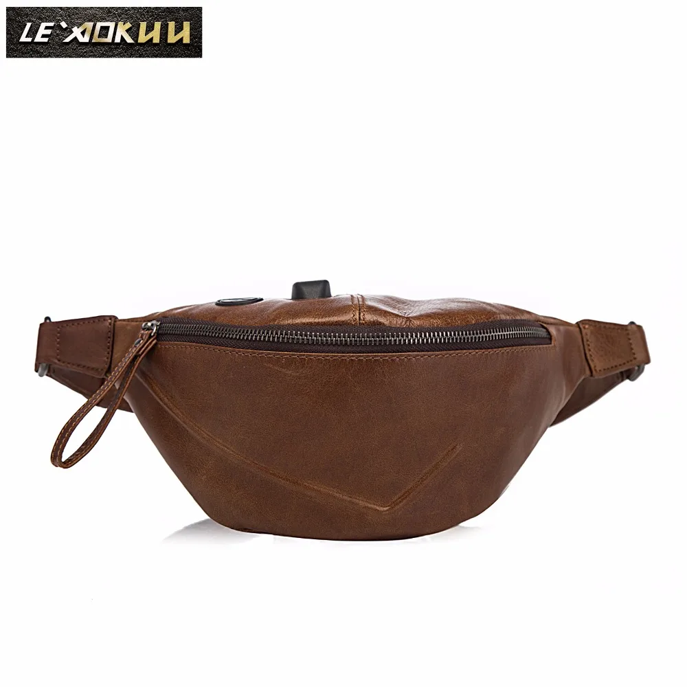 New Quality Leather men Casual Fashion Brown Travel Fanny Waist Belt Bag Chest Pack Sling Bag Design Phone Case Pouch Male 201
New Quality Leather men Casual Fashion Brown Travel Fanny Waist Belt Bag Chest Pack Sling Bag Design Phone Case Pouch Male 201
