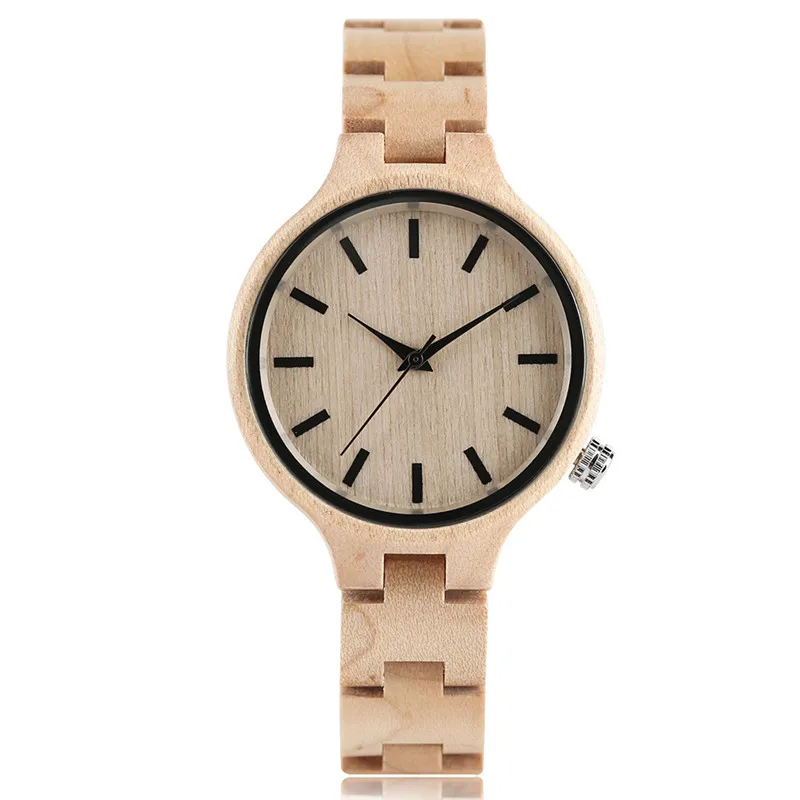 Stylish Watches Women Clock Wooden Chain Strap Pretty Luxury Maple Bangle Japanese Movement Watch Retro Reloj Hombre Relogio
Stylish Watches Women Clock Wooden Chain Strap Pretty Luxury Maple Bangle Japanese Movement Watch Retro Reloj Hombre Relogio