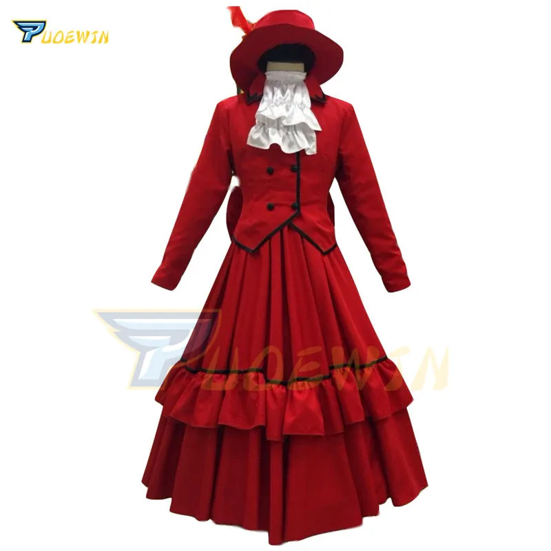 SBluuCosplay Anime Ciel Angelina Dulles Madame Red Dress Deluxe Edition Cosplay Costume Custom Made
SBluuCosplay Anime Ciel Angelina Dulles Madame Red Dress Deluxe Edition Cosplay Costume Custom Made