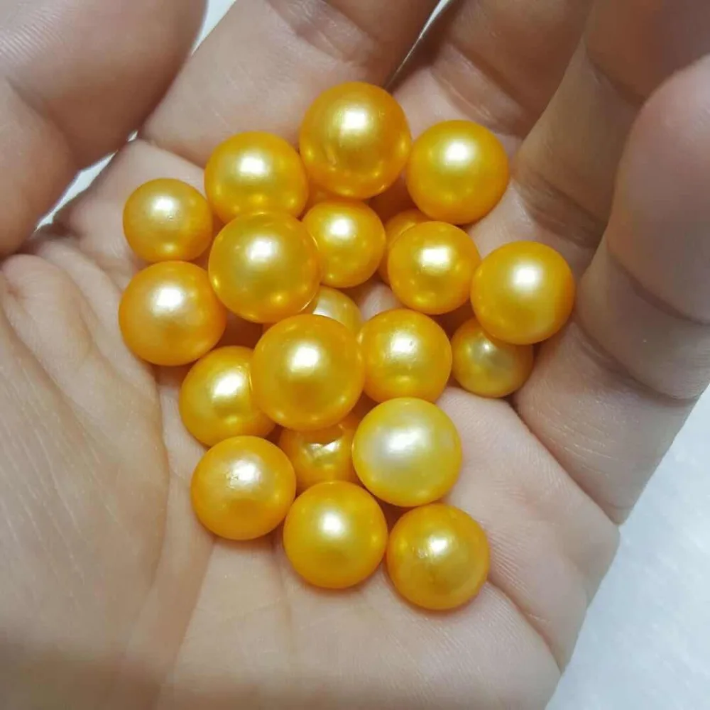 Shinny Gold Edison Pearls Colorful Loose Pearl Beads 9-12MM Big AAA Perfect Round Pearls DIY Jewelry Decorations 18pcs ABH872
Shinny Gold Edison Pearls Colorful Loose Pearl Beads 9-12MM Big AAA Perfect Round Pearls DIY Jewelry Decorations 18pcs ABH872