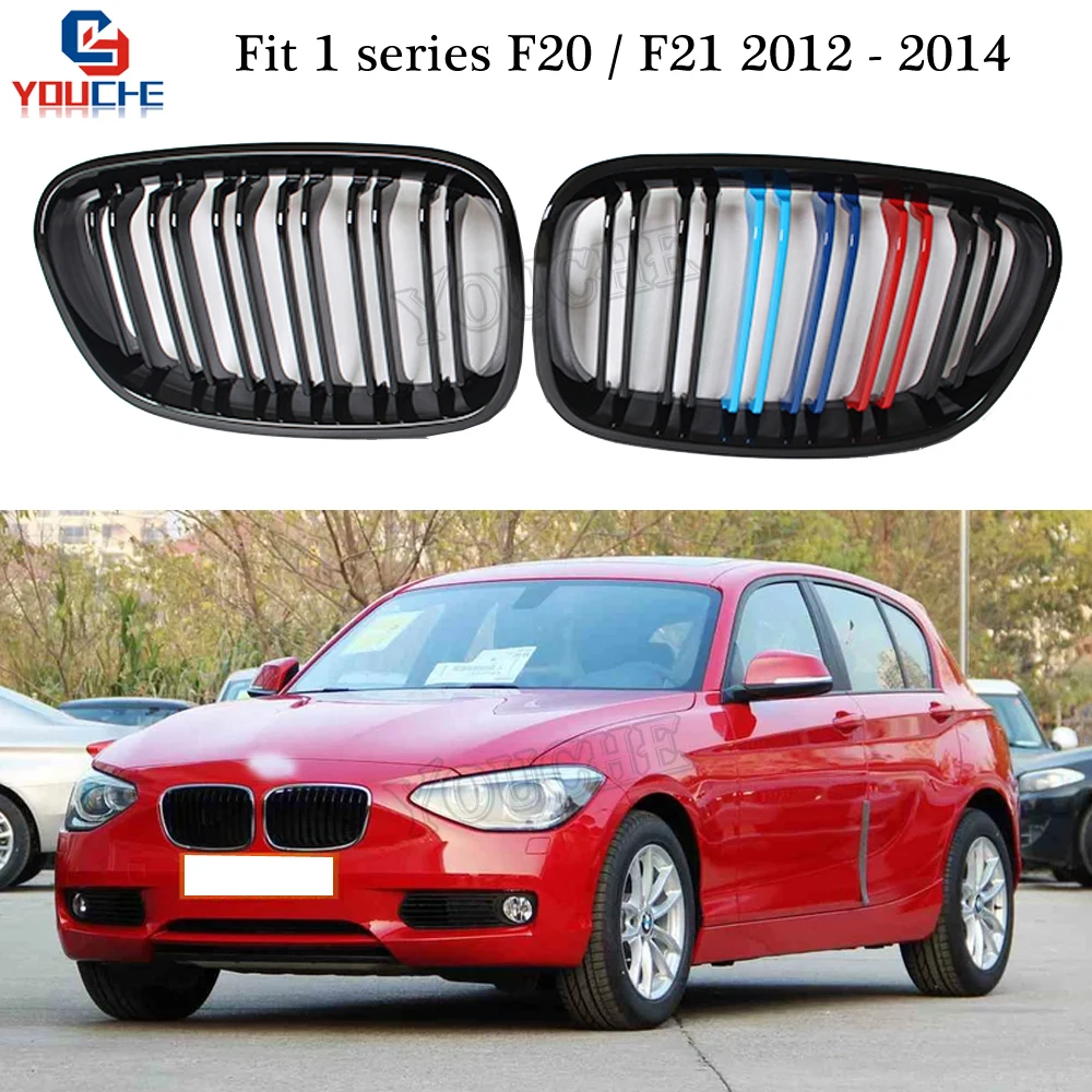 Gloss M Tri-colored Replacement Grill For BMW 1 Series F20 2012-2014 Front Bumper Kidney Grille Mesh
Gloss M Tri-colored Replacement Grill For BMW 1 Series F20 2012-2014 Front Bumper Kidney Grille Mesh