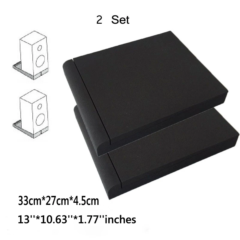 2 Sets Studio Monitor Acoustic Speaker Isolation Foam Pad 50 Density Suitable for 6.5" - 8" inch Speakers
2 Sets Studio Monitor Acoustic Speaker Isolation Foam Pad 50 Density Suitable for 6.5" - 8" inch Speakers