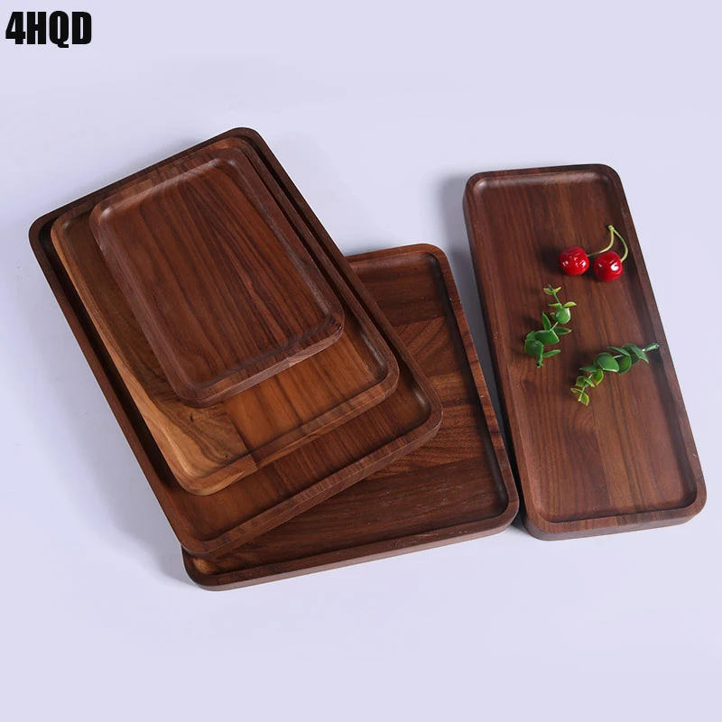 2pcs Wooden Japense Serving Trays Rectangle Handcraft Walnut Tableware Dish Plate For Dessert Fruit Tea Salad Free Shipping
2pcs Wooden Japense Serving Trays Rectangle Handcraft Walnut Tableware Dish Plate For Dessert Fruit Tea Salad Free Shipping