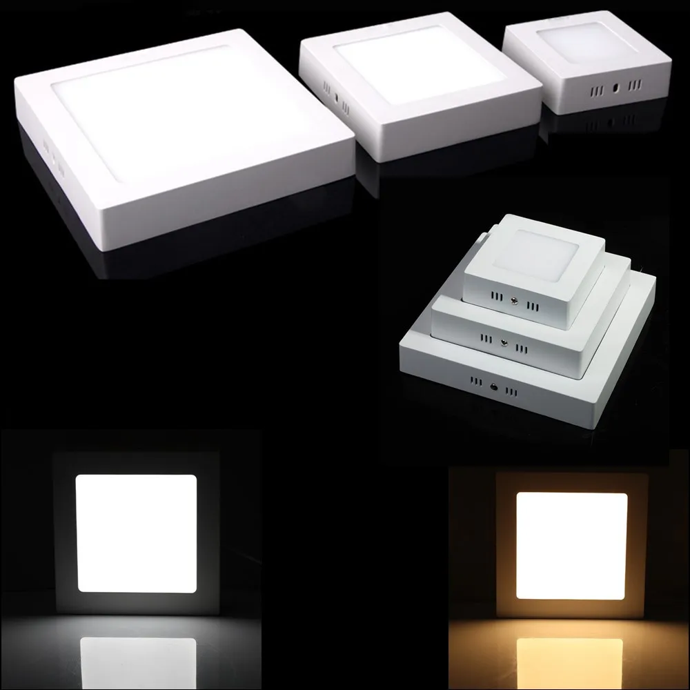 Top Quality! 9W 15W 25W Surface Mounted LED Ceiling Down Light Square LED Panel Light 85-265V DHL Free Ship 20pcs LED Light
Top Quality! 9W 15W 25W Surface Mounted LED Ceiling Down Light Square LED Panel Light 85-265V DHL Free Ship 20pcs LED Light