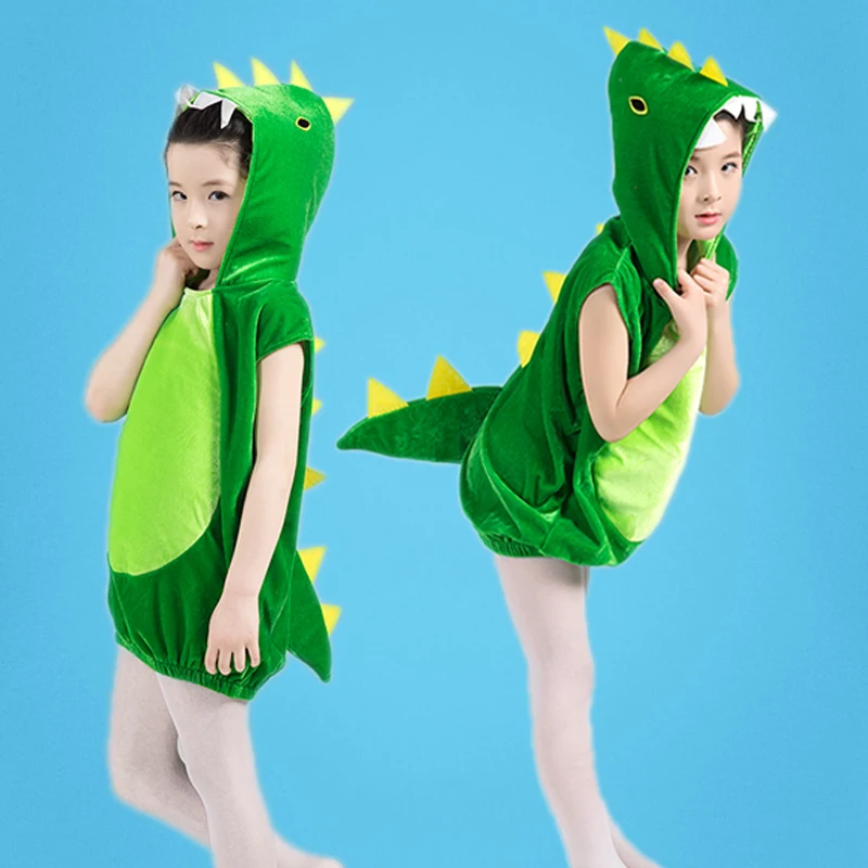 New modern children's animal clothing small dinosaur cartoon clothing men and women baby kindergarten style performance clothing
New modern children's animal clothing small dinosaur cartoon clothing men and women baby kindergarten style performance clothing