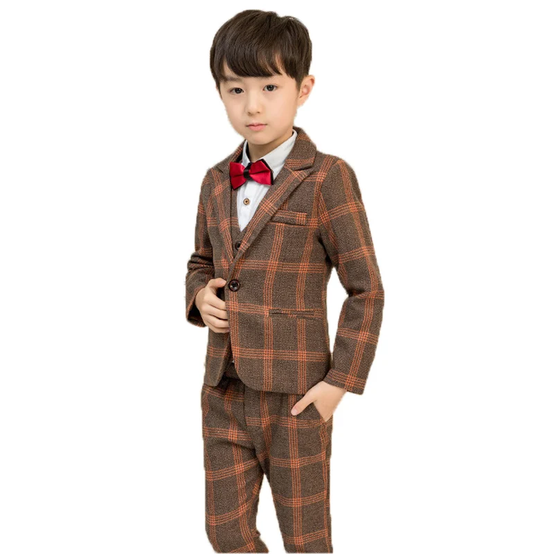 Flower Boys Formal Wedding Suits Children Blazer Vest pants Tie 4PCS Party Clothing Sets Kids Performances Dance Show Costume
Flower Boys Formal Wedding Suits Children Blazer Vest pants Tie 4PCS Party Clothing Sets Kids Performances Dance Show Costume