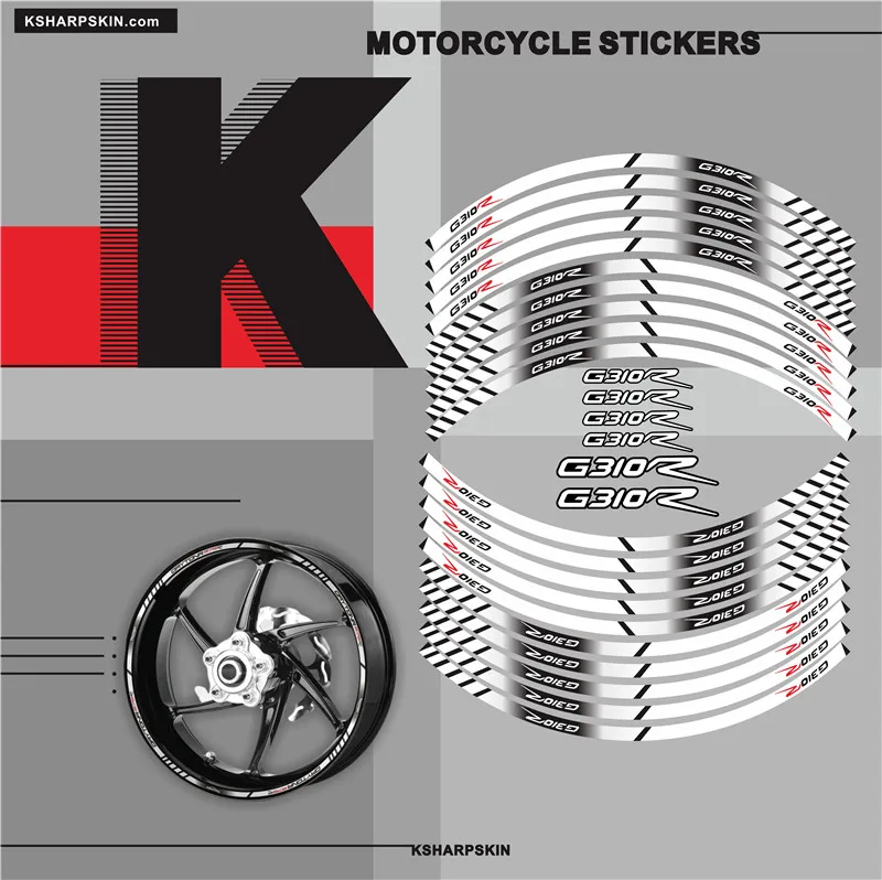 Motorcycle tyre sign decoration sticker inner rim reflective decals FOR BMW G310R
Motorcycle tyre sign decoration sticker inner rim reflective decals FOR BMW G310R