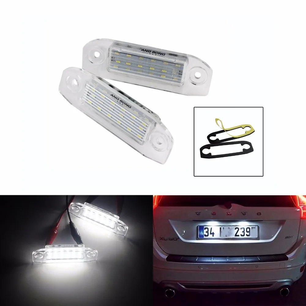 ANGRONG 2x LED License Number Plate Light White For Volvo C70 S40 S60 S80 XC70 MK II MK III V50 V60 XC60 XC90 (CA237)
ANGRONG 2x LED License Number Plate Light White For Volvo C70 S40 S60 S80 XC70 MK II MK III V50 V60 XC60 XC90 (CA237)