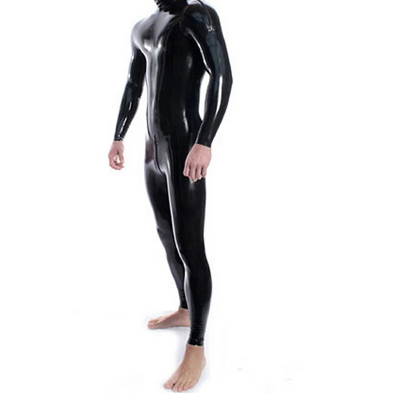 Sexy Black Coverall Bodysuit Adult Latex Rubber Catsuit For Men and Women Unisex Latex Suit Bodysuit Jumpsuit No Hood
Sexy Black Coverall Bodysuit Adult Latex Rubber Catsuit For Men and Women Unisex Latex Suit Bodysuit Jumpsuit No Hood
