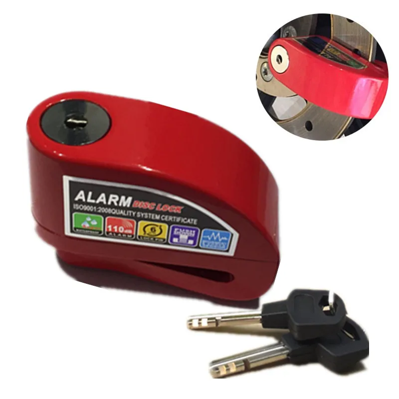 Bike alarm lock motorcycle bike brake disc lock safety waterproof aluminum alloy lock 110db loud moto alarm lock
Bike alarm lock motorcycle bike brake disc lock safety waterproof aluminum alloy lock 110db loud moto alarm lock