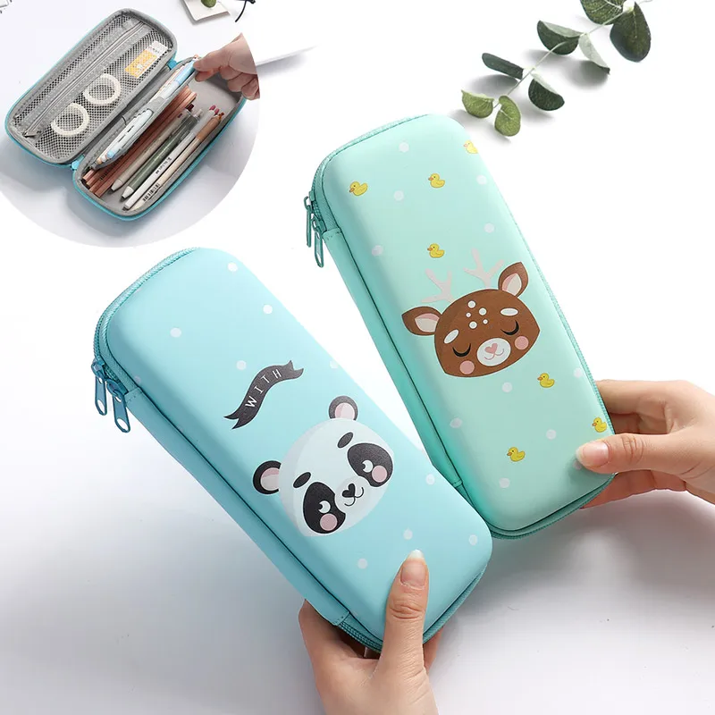 Korean Stationery Simple Cute Pencil Case Large Capacity Kawaii Pen Bag School Supplies Eraser Storage Box
Korean Stationery Simple Cute Pencil Case Large Capacity Kawaii Pen Bag School Supplies Eraser Storage Box
