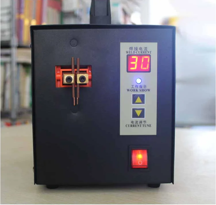 Portable spot welding lithium battery spot welding machine 18650 battery micro battery welder pulse belt LED lamp 220V welding
Portable spot welding lithium battery spot welding machine 18650 battery micro battery welder pulse belt LED lamp 220V welding