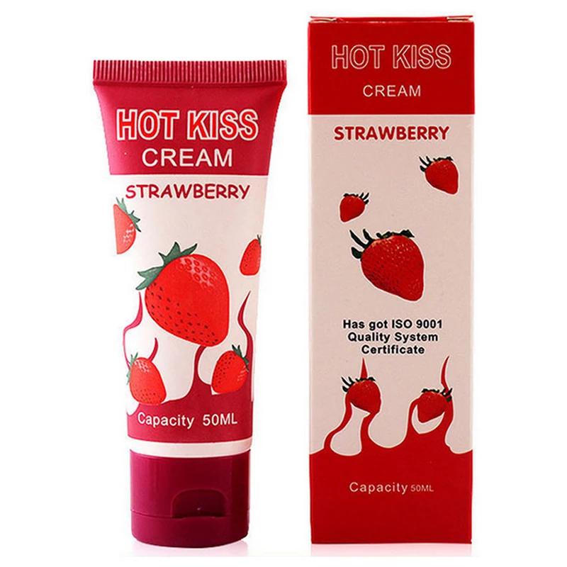 Hot Love Kiss Edible Fruit Oil Strawberry Flavor Cream 50ml Body Lubricants Oil Sex Lube Oral Anal Vaginal Painted Sex Lubricant
Hot Love Kiss Edible Fruit Oil Strawberry Flavor Cream 50ml Body Lubricants Oil Sex Lube Oral Anal Vaginal Painted Sex Lubricant