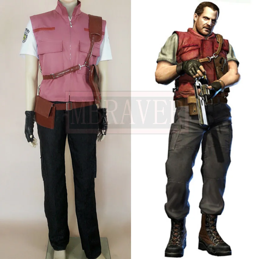 Chris Barry Burton Cosplay Costume Halloween Uniform Outfit Custom Made Any Size
Chris Barry Burton Cosplay Costume Halloween Uniform Outfit Custom Made Any Size