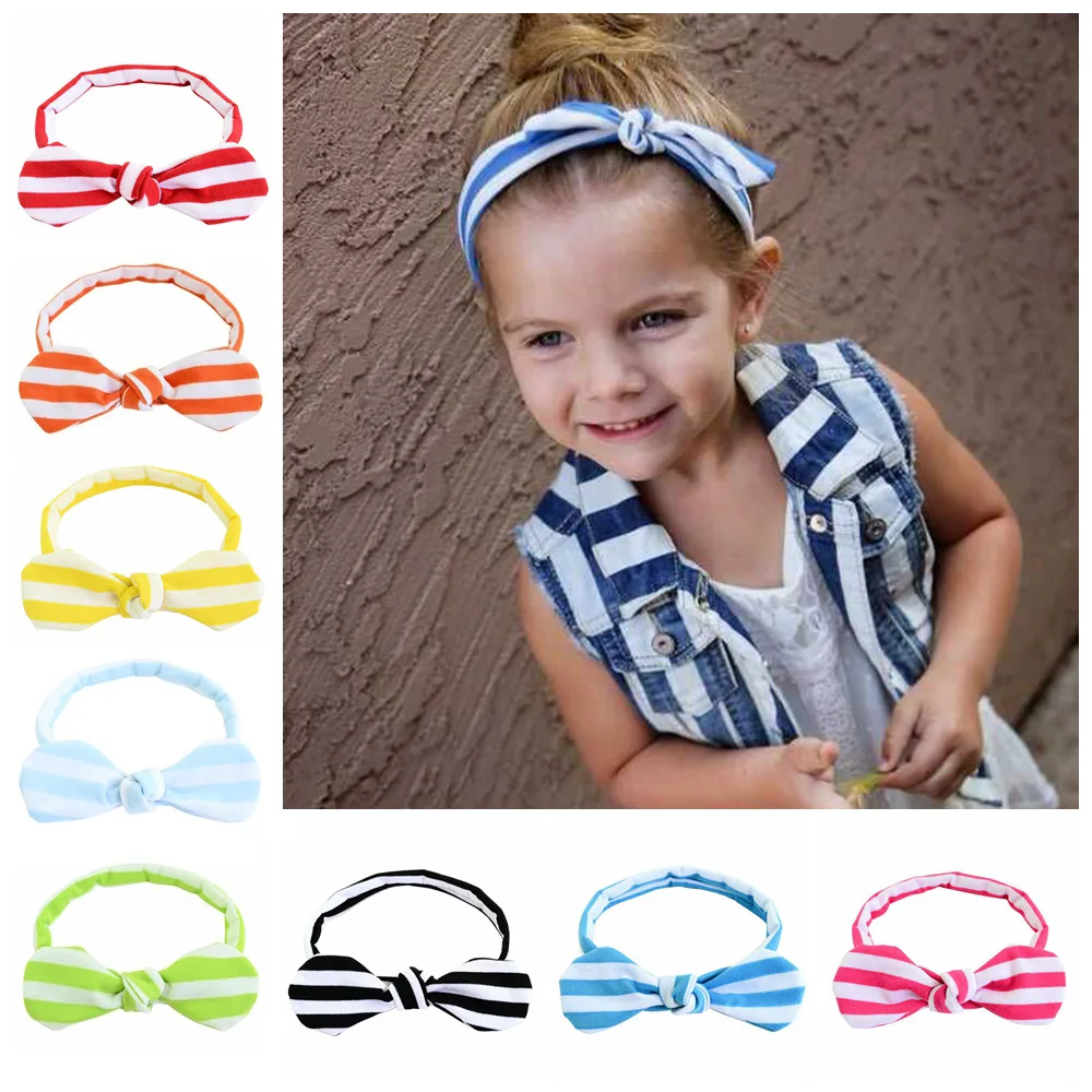 20pcs Headband Bebe Girl Children Knot Head bands Headwear Striped Bow Tie Elastic Hairband Rabbit Ear Hair Accessories
20pcs Headband Bebe Girl Children Knot Head bands Headwear Striped Bow Tie Elastic Hairband Rabbit Ear Hair Accessories