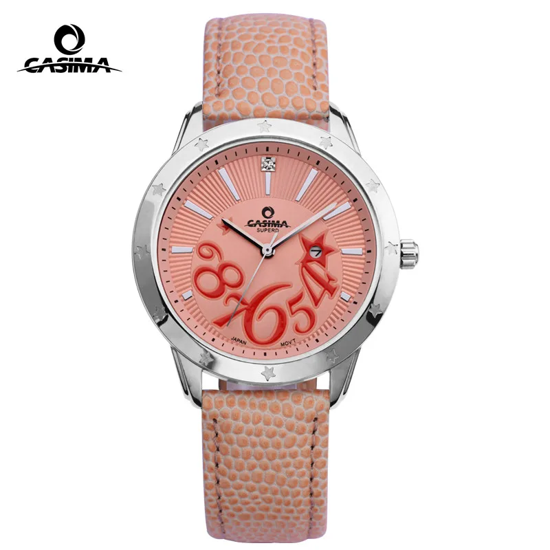 CASIMA Luxury Brand Watches Women Fashion Casual Quartz Wristwatch Leather Strap Waterproof Women's Watch Calendar Display 2803
CASIMA Luxury Brand Watches Women Fashion Casual Quartz Wristwatch Leather Strap Waterproof Women's Watch Calendar Display 2803