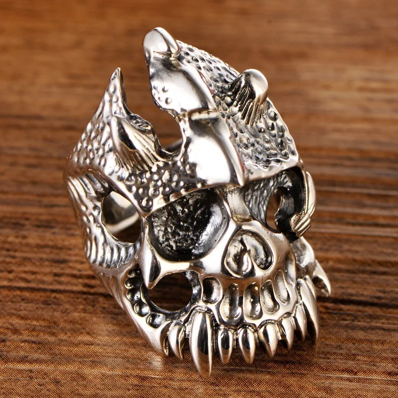 100%925 Silver Domineer Orc Shantou Ring Thai Silver Retro Men's Ring Free Shipping
100%925 Silver Domineer Orc Shantou Ring Thai Silver Retro Men's Ring Free Shipping