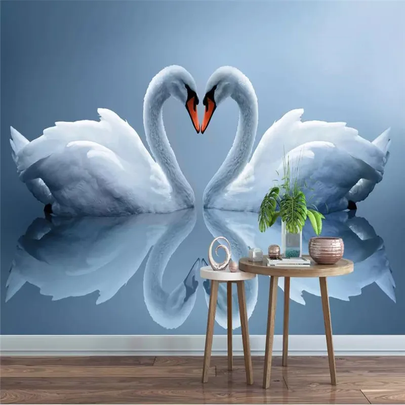 Custom wallpaper beautiful romantic swan TV sofa living room wall Nordic wallpaper high quality material waterproof
Custom wallpaper beautiful romantic swan TV sofa living room wall Nordic wallpaper high quality material waterproof