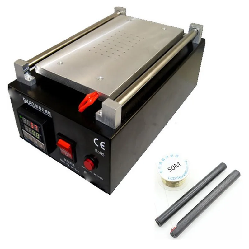 Uyue 948Q 110/220V Built-in Pump Vacuum Metal Body Glass LCD Screen Separator Machine Max 7 inches + Cutting Wire 50M
Uyue 948Q 110/220V Built-in Pump Vacuum Metal Body Glass LCD Screen Separator Machine Max 7 inches + Cutting Wire 50M