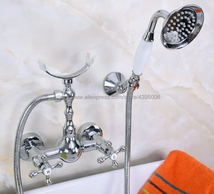 Wall Mounted Bathroom Faucet With Hand Held Shower Head Bathroom Shower Faucet Set Mixer Tap Bna253
Wall Mounted Bathroom Faucet With Hand Held Shower Head Bathroom Shower Faucet Set Mixer Tap Bna253
