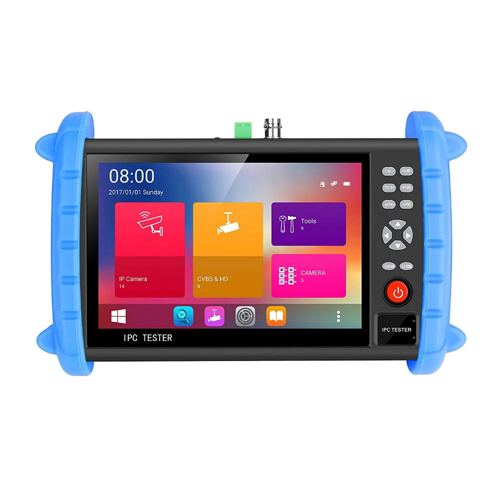 7 Inch 4K IP CCTV Tester Monitor IP CVBS Analog Camera Testing WIFI PTZ 12V2A POE 48V output
7 Inch 4K IP CCTV Tester Monitor IP CVBS Analog Camera Testing WIFI PTZ 12V2A POE 48V output