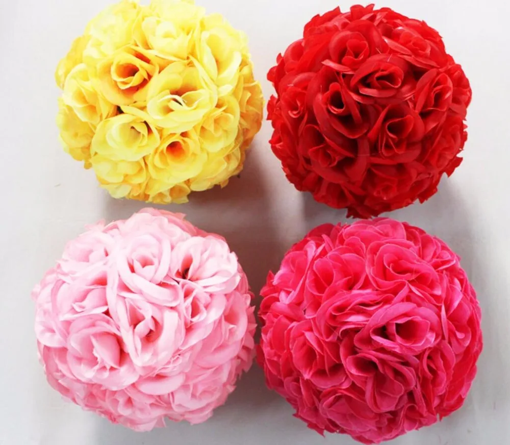 20cm*5pcs Rose Kissing Ball Artificial Silk Flower For Wedding Party Holiday Venue Decoration
20cm*5pcs Rose Kissing Ball Artificial Silk Flower For Wedding Party Holiday Venue Decoration