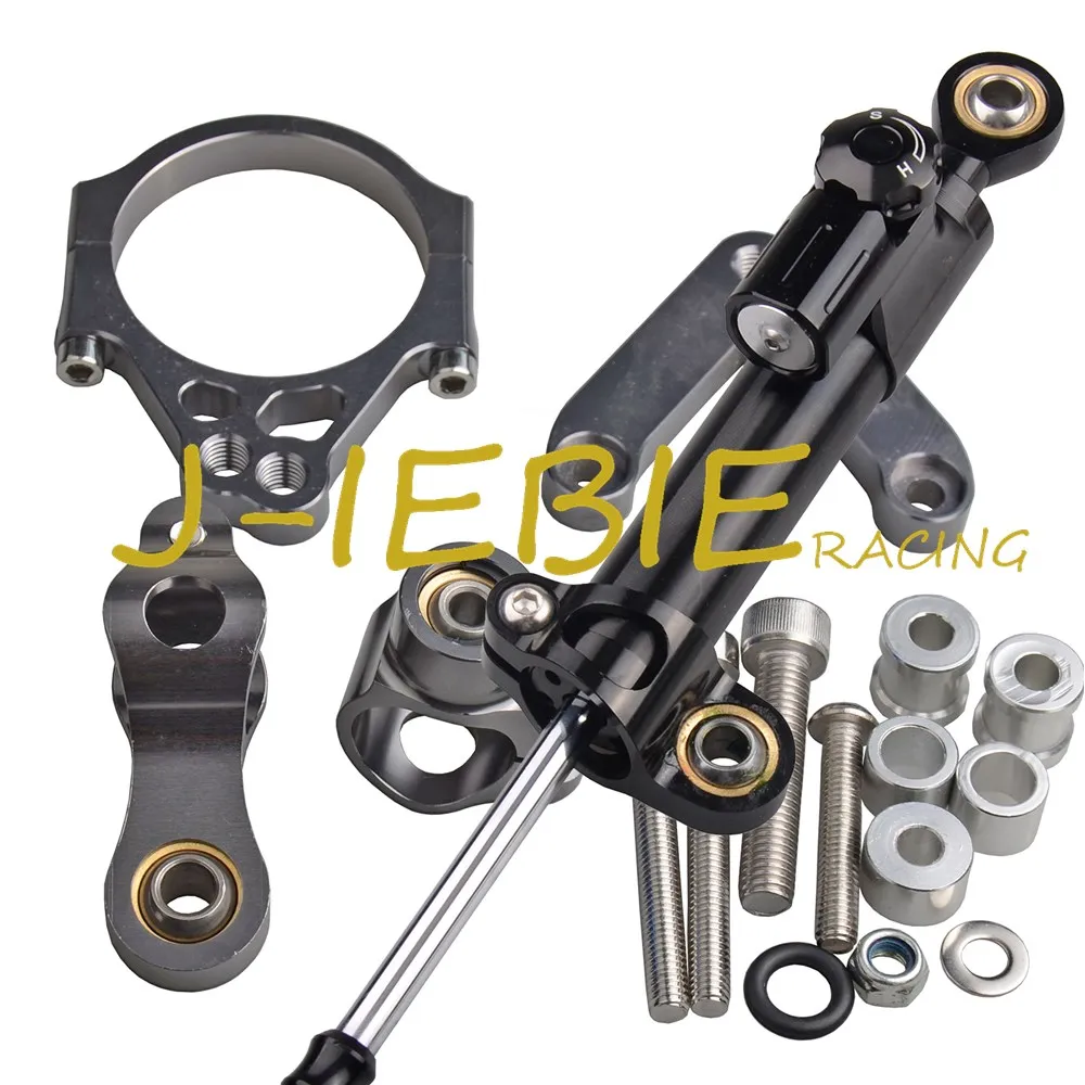 CNC Steering Damper Stabilizer and Titanium Bracket Mounting For Ducati 848 2008-2010 2009
CNC Steering Damper Stabilizer and Titanium Bracket Mounting For Ducati 848 2008-2010 2009