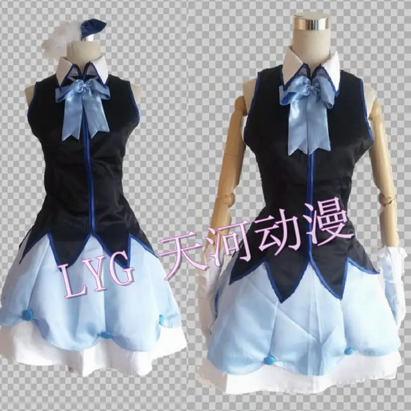 Kyoukai No Kanata Nase Mitsuki Cosplay Costume Full Set Stage Uniform tops+skirt+tie+gloves+headwear 11
Kyoukai No Kanata Nase Mitsuki Cosplay Costume Full Set Stage Uniform tops+skirt+tie+gloves+headwear 11
