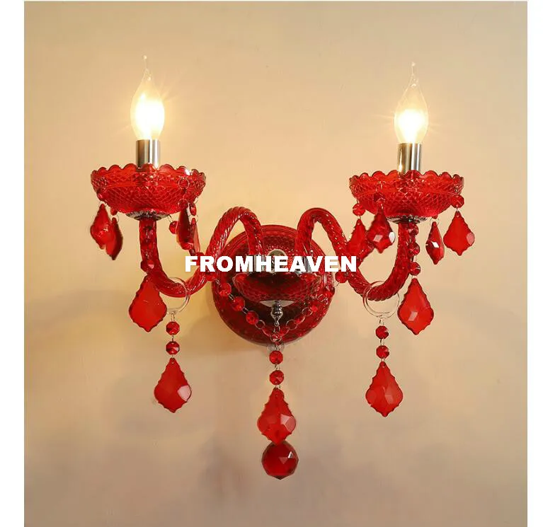 Modern Crystal wall lamp Modern Living Room Crystal Wall light Red Color Beside Crystal Wall Lighting Decor Crystal Wall Sconce
Modern Crystal wall lamp Modern Living Room Crystal Wall light Red Color Beside Crystal Wall Lighting Decor Crystal Wall Sconce