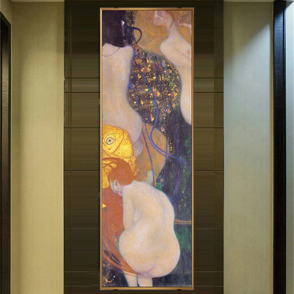 Gustav Klimt Goldfish Paintings On The Wall Reproduction Gustav Klimt Wall Art Canvas Cuadros Picture For Living Room Wall Decor
Gustav Klimt Goldfish Paintings On The Wall Reproduction Gustav Klimt Wall Art Canvas Cuadros Picture For Living Room Wall Decor