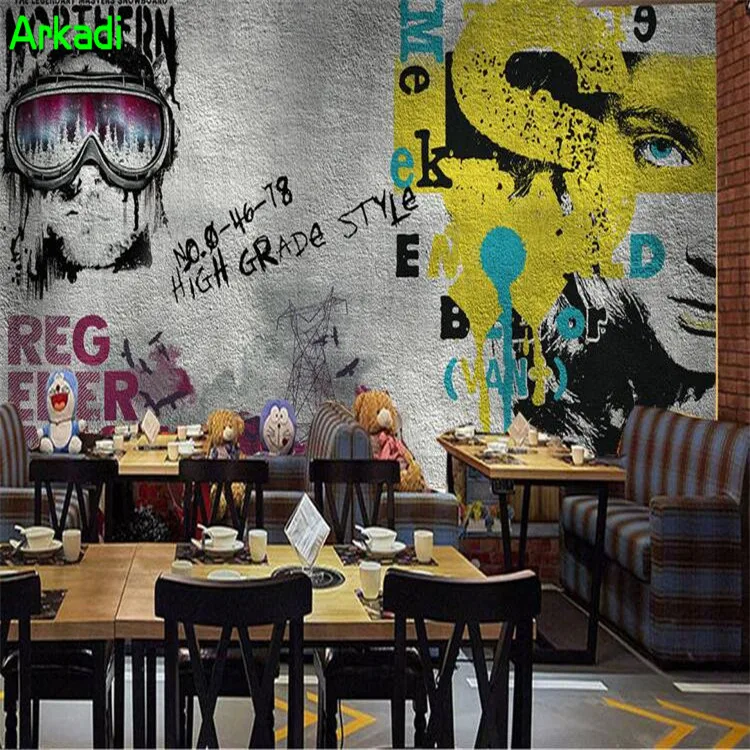 European vintage wallpaper graffiti photo boy cafe hair salon clothing store studio background decoration wallpaper
European vintage wallpaper graffiti photo boy cafe hair salon clothing store studio background decoration wallpaper