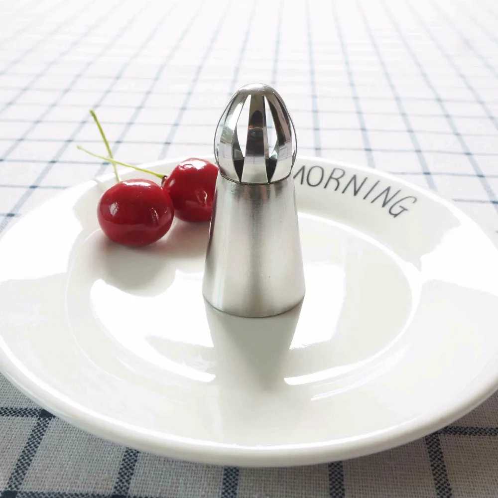 Russian Piping Nozzles Ball Shaped Stainless Steel Pastry Tool Cream Pastry Icing Tips Cup Cake Cupcake Decoration No.10
Russian Piping Nozzles Ball Shaped Stainless Steel Pastry Tool Cream Pastry Icing Tips Cup Cake Cupcake Decoration No.10