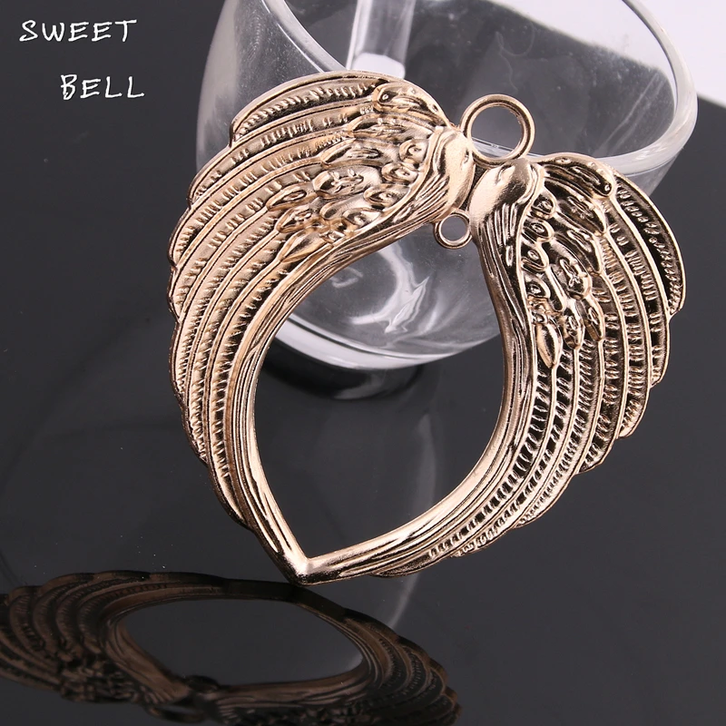 5pcs Cubic Zirconia Bling Angel Wing Pendants Charms Women Bracelet Necklace Making Handmade Jewelry Accessory Wholesale
5pcs Cubic Zirconia Bling Angel Wing Pendants Charms Women Bracelet Necklace Making Handmade Jewelry Accessory Wholesale